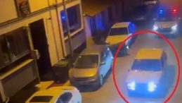 Dur ihtarına uymayan s&uuml;r&uuml;c&uuml;ye 400 bin TL ceza! Ka&ccedil;ış anları kamerada