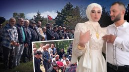 D&uuml;ğ&uuml;nleri Olacağı G&uuml;n Evde &Ouml;l&uuml; Bulunmuşlardı! Cenazede Y&uuml;rek Yakan An: Damadın Mezarına Bıraktılar