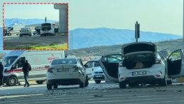 Elazığ&rsquo;da Can Pazarı: 2 Ara&ccedil; Kafa Kafaya &Ccedil;arpıştı, Yaralılar Var!