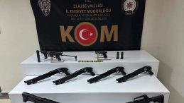 Elazığ&rsquo;da ka&ccedil;ak silah operasyonu: 8 ruhsatsız silah ele ge&ccedil;irildi, 1 tutuklama