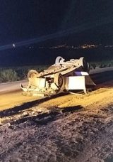 Elazığ&rsquo;da otomobil takla attı: 6 yaralı