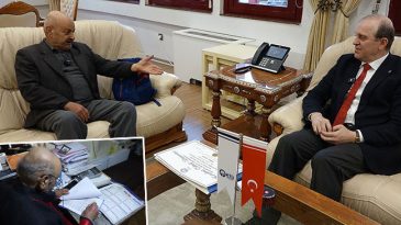Emekli olduktan sonra a&ccedil;tığı ofiste devam ettirdi: Yıllar sonra hayalini ger&ccedil;ekleştirdi! Rekt&ouml;rden &ouml;zel davet aldı