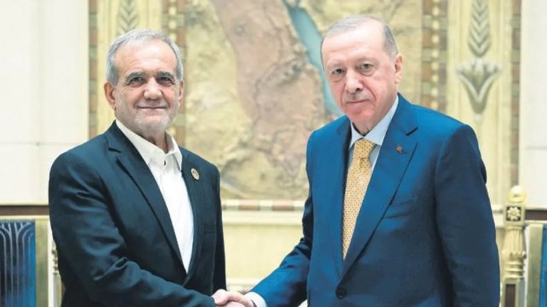 Erdoğan, Pezeşkiyan&rsquo;la telefonda g&ouml;r&uuml;şt&uuml;: Hedefimiz b&ouml;lgede sağduyunun tesisi