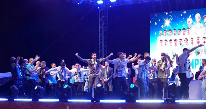 Erzurumspor FK'da Şampiyonluk T&ouml;reni D&uuml;zenlendi