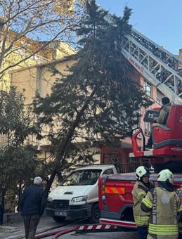 Esenyurt&rsquo;ta 5 Katlı Binada Yangın