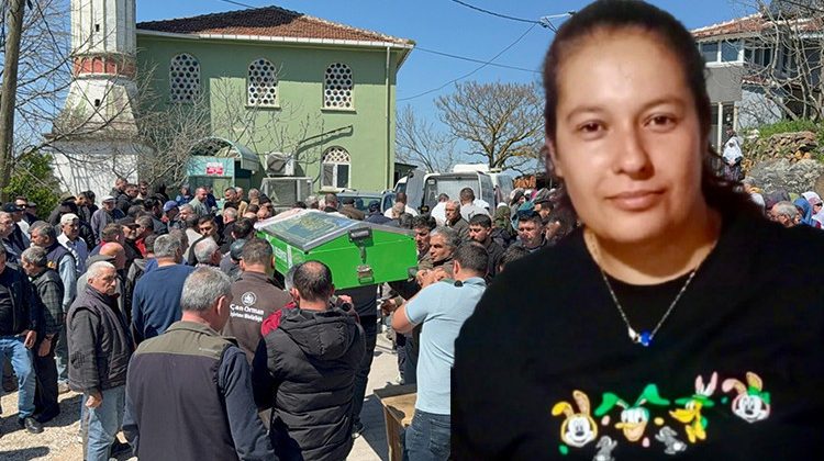 Eşi tarafından av t&uuml;feğiyle vurulup &ouml;ld&uuml;r&uuml;len gen&ccedil; kadın, toprağa verildi