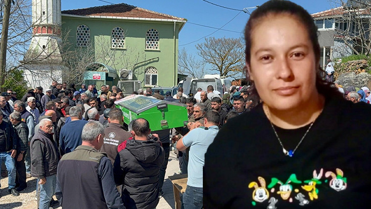 Eşi tarafından av t&uuml;feğiyle vurulup &ouml;ld&uuml;r&uuml;len gen&ccedil; kadın, toprağa verildi