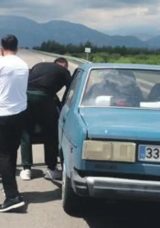 Eşini katletti, ara&ccedil;la ka&ccedil;arken yakalandı