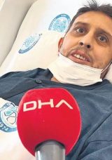 Eşinin karaciğeriyle hayata tutundu