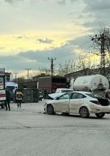 Eskişehir&rsquo;e 4 aracın karıştığı kazada 7 kişi yaralandı