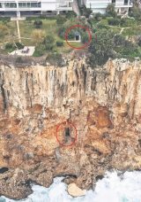 Falezlerdeki ka&ccedil;ak yıkılacak