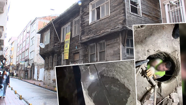 Fatih'te Define Bulmak İçin 5.5 Metre Kazdılar: Suçüstü Yakalandılar!