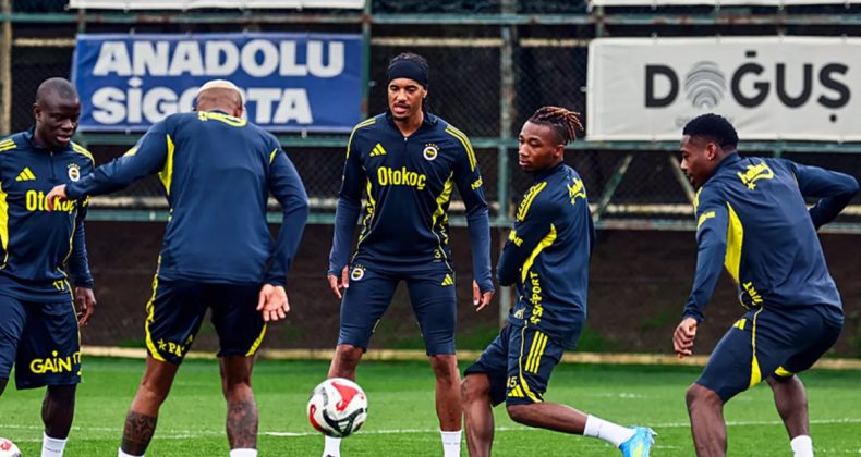 Fenerbah&ccedil;e, Kayserispor ma&ccedil;ının hazırlıklarını s&uuml;rd&uuml;rd&uuml;!