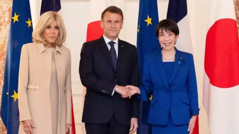 Fransa Cumhurbaşkanı Macron, Japonya&rsquo;ya Resmi Ziyaret Ger&ccedil;ekleştirdi