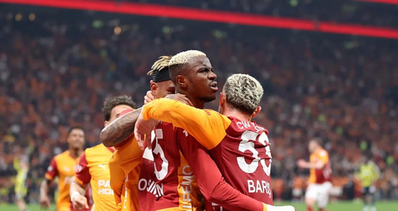 Galatasaray evinde Fenerbah&ccedil;e'yi 2 ma&ccedil; sonra mağlup etti!