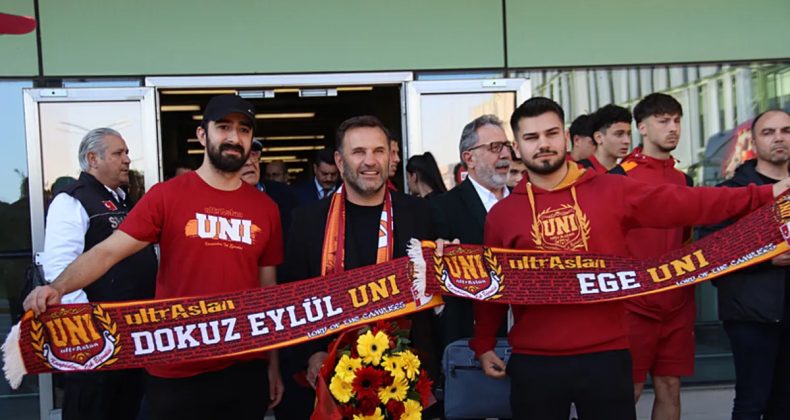 Galatasaray Kafilesi İzmir'e Geldi
