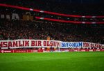 Galatasaray Taraftarından İsrail'e Protesto