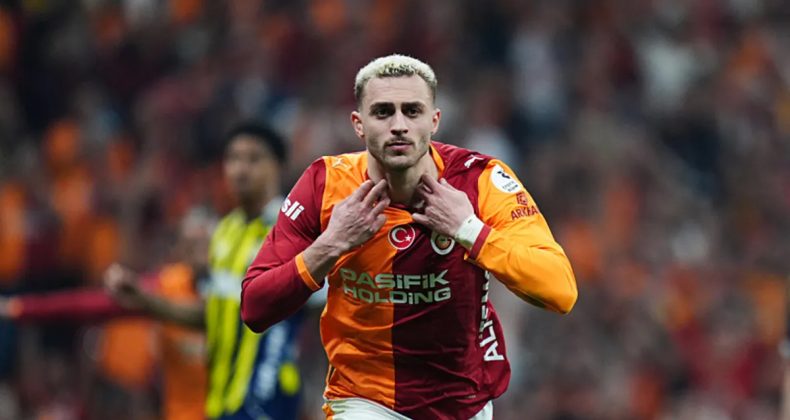 Galatasaray'da Barış Alper Yılmaz'dan S&uuml;per Lig'de 8. gol!