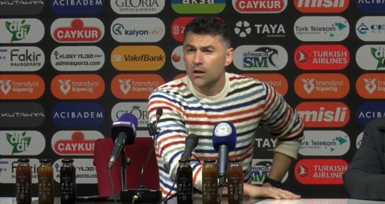 Gaziantep FK Teknik Direkt&ouml;r&uuml; Burak Yılmaz: "Bırakıyorum, Allah'a emanet"