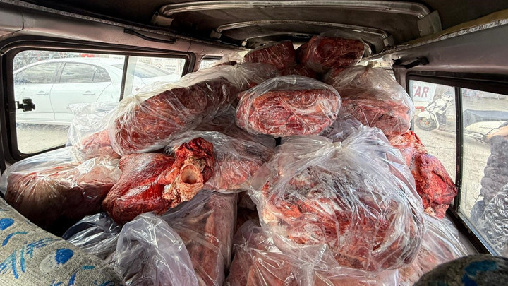 Gaziantep'te Mide Bulandıran G&ouml;r&uuml;nt&uuml;: 1.6 Ton Sakatat İmha Edildi