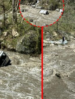 Giresun’da Feci Kaza! Otomobil Metrelerce Yüksekten Dereye Uçtu: Genç Sürücü Hayatını Kaybetti