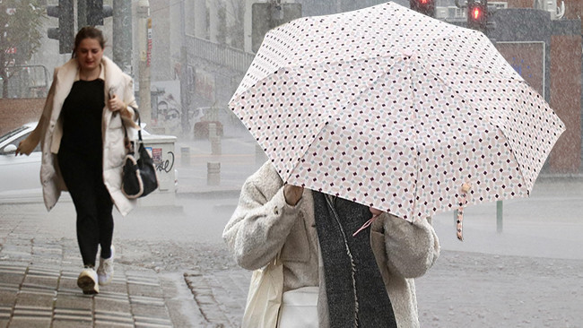 G&ouml;k g&uuml;r&uuml;lt&uuml;l&uuml; sağanak geliyor: Meteoroloji saat verdi! Kuvvetli başlıyor: 72 ilde yağışlar etkili olacak