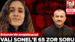 G&uuml;listan Doku Cinayetinde Vali Sonel&rsquo;e 65 Soru