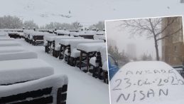 G&uuml;ne kar s&uuml;rprizi ile uyandılar: Lapa lapa kar yağdı! İstanbul'un yanı başı beyaza b&uuml;r&uuml;nd&uuml;