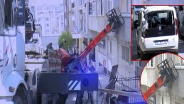 G&uuml;ng&ouml;ren&rsquo;de dehşet: İş makinesi yokuştan geri kaydı! Ortalık savaş alanına d&ouml;nd&uuml;&hellip;