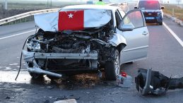 Hacca gitmek i&ccedil;in yola &ccedil;ıkmıştı: Kazada hayatını kaybetti