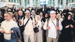 Hacı adaylarını kutsal topraklara uğurladık