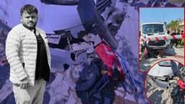 Hatay'da feci kaza: Gen&ccedil; baba hayatını kaybetti! 3 yaşındaki kız &ccedil;ocuğu ağır yaralı