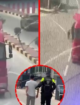 Hatay'da kuralları hi&ccedil;e sayarak plakasını kapatan tır s&uuml;r&uuml;c&uuml;s&uuml;ne rekor ceza!