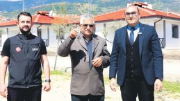 Hatay&rsquo;da 28 aile yeni evine kavuştu