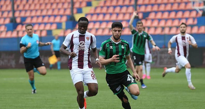 Hatayspor – Sakaryaspor ma&ccedil;ında kazanan yok!