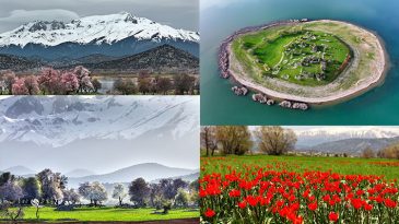 Hayran Bırakan Manzaralar! 2 Mevsimin G&uuml;zelliği Bir Arada