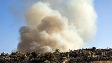 Hizbullah, L&uuml;bnan'ın G&uuml;neyinde İsrail Askerlerine ve Bir Askeri Araca Saldırı D&uuml;zenledi