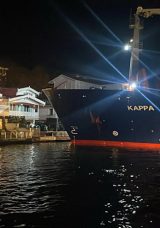 İstanbul Boğazı'nda Gemide D&uuml;men Arızası! Kurtarma Ekipleri B&ouml;lgedeki M&uuml;dahalelere Başladı