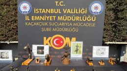 İstanbul Emniyeti Seri Operasyonlarla Paha Bi&ccedil;ilemez Tarihi Eserleri Ele Ge&ccedil;irdi