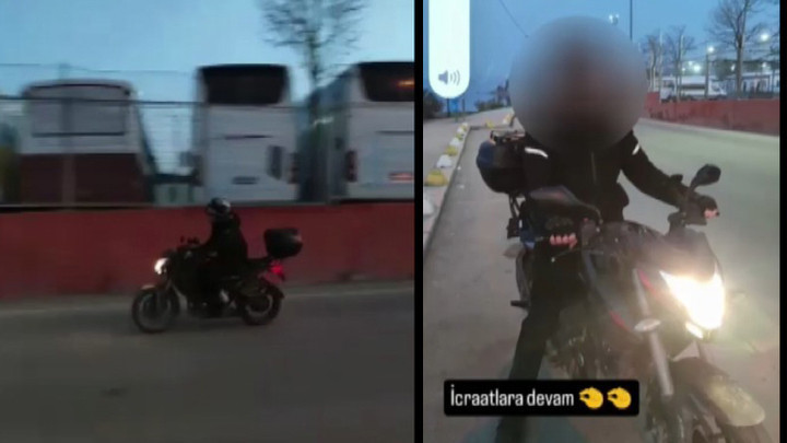 İstanbul'a geliyorum, icraatlara devam' diye video paylaştı, 5 motosiklet &ccedil;aldı! 38 su&ccedil; kaydı olan ş&uuml;pheli yakalandı