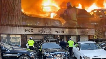 İstanbul'da oto galericiye kabusu yaşattılar: &Ouml;nce d&uuml;kkanı yaktılar, sonra villayı kurşunladılar