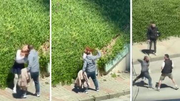 İstanbul'da zorba dehşeti: G&ouml;r&uuml;nt&uuml;leyenlere tehditler savurdu!