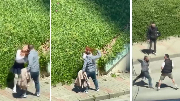 İstanbul'da zorba dehşeti: G&ouml;r&uuml;nt&uuml;leyenlere tehditler savurdu!