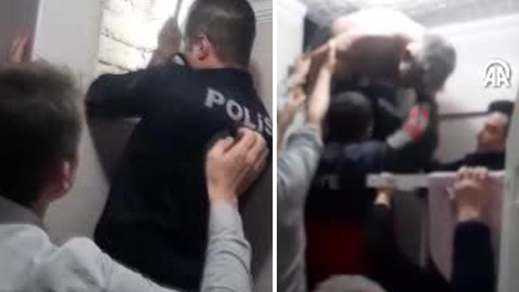 İşten eve d&ouml;nen kadın neye uğradığını şaşırdı: Havalandırma boşluğundan b&ouml;yle &ccedil;ıkardılar