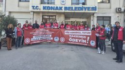İzmirli belediyelerde eylem s&uuml;r&uuml;yor! Maaşlarını alamayan iş&ccedil;iler ayaklandı&hellip;