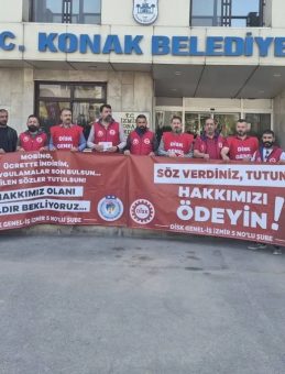 İzmirli belediyelerde eylem s&uuml;r&uuml;yor! Maaşlarını alamayan iş&ccedil;iler ayaklandı&hellip;