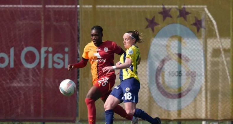 Kadın futbolunu da derbi heyecanı sardı!