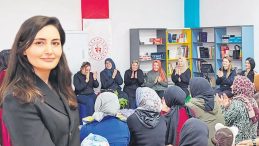 Kadın kaymakam Bozkırı yeşertti