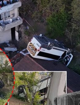 Kağıthane'deki Servis Kazasında Kahreden Detay: Hayatını Kaybeden Şof&ouml;r Dakikalar &Ouml;nce &Ccedil;ocukları Tahliye Etti