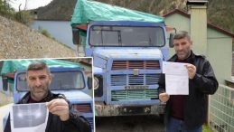 Kamyonunu evinin &ouml;n&uuml;nde odunluk olarak kullanıyordu: Tebligatı g&ouml;r&uuml;nce şaşkına d&ouml;nd&uuml;! Bakan devreye girdi